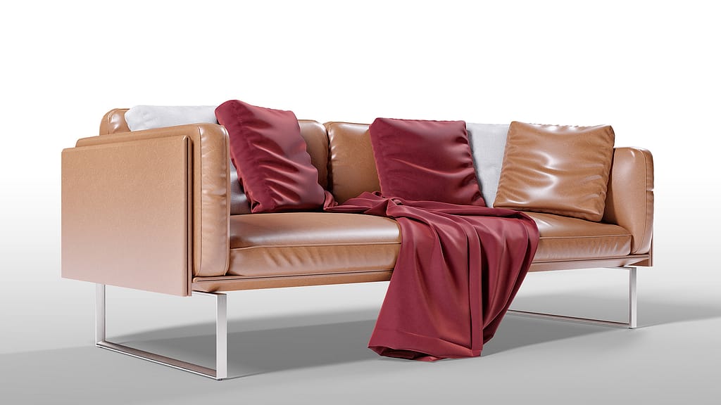 Produktrendering 3D - Sofa